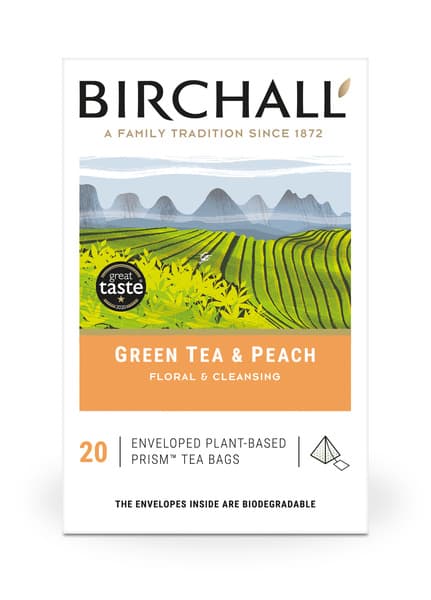 Tee ENV PRISM Vihreä tee ja persikka -20 Birchall