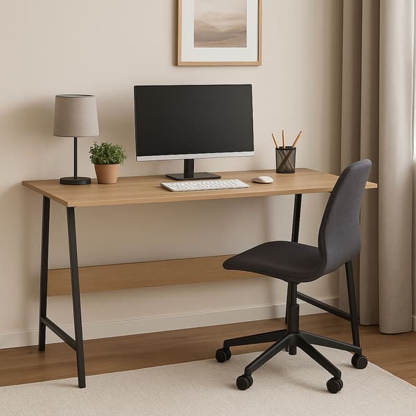 GRENEN MODERN OAK loft tietokonepöytä