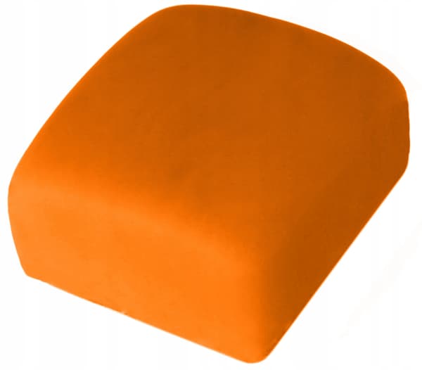 Ljusorange plastglasyr 250 g 1 förpackning
