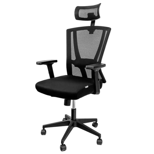 Furvero Zenith BM/A2D/L2D/H2D drejestol kontorstol sort