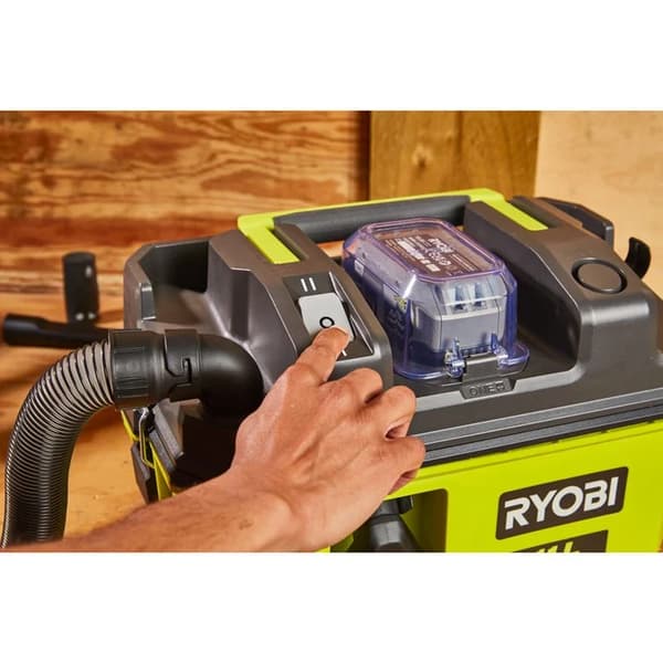 RYOBI Märkä ja kuiva -pölyimuri 18V