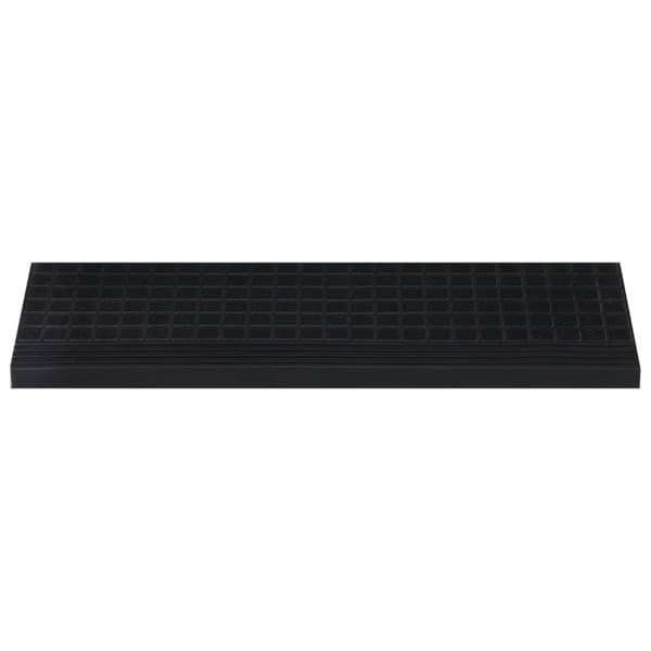 vidaXL trappetrin, 10 stk., 25x75 cm, gummi