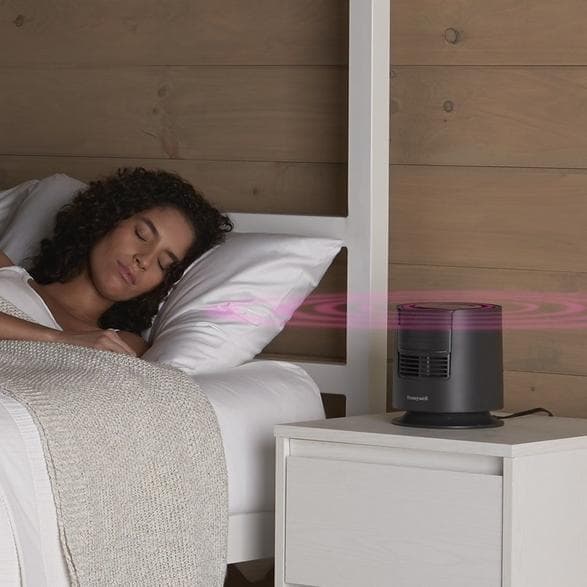 HONEYWELL HTF400E Pink Noise soveværelsesventilator sort