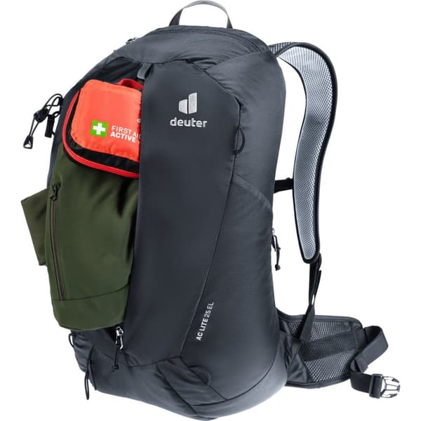 Deuter AC Lite 25 EL -vaellusreppu, musta