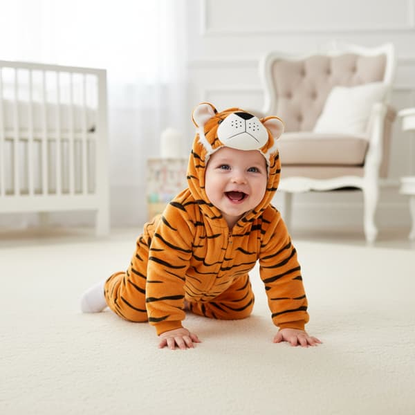 Heldragt til baby Tiger 110 cm: 89-97 cm
