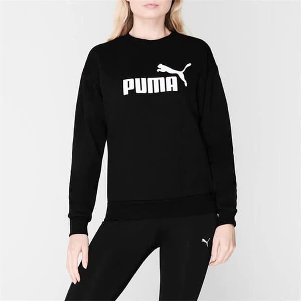 Puma sort damesweatshirt nr. 1, størrelse XS