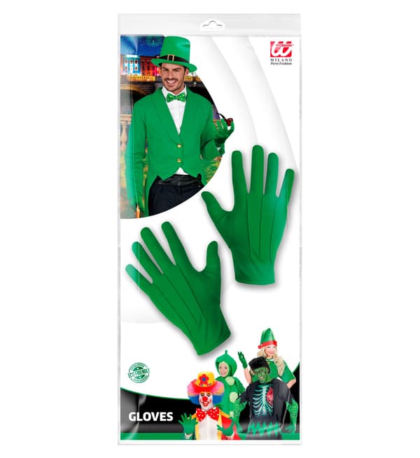 Elegante GRØNNE Korte Elverhandsker