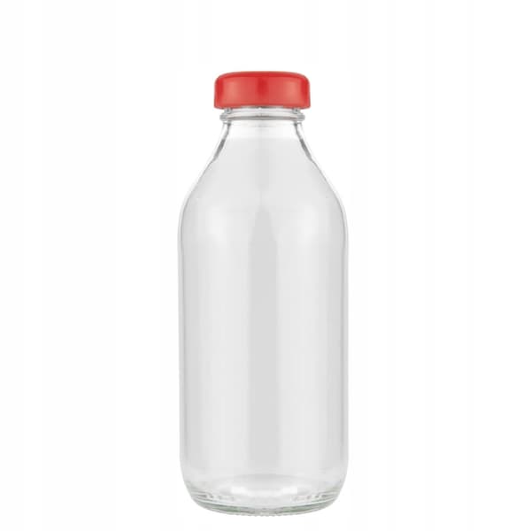 80x Glasflaskor för juice 330ml juicekonserver sirap flaska