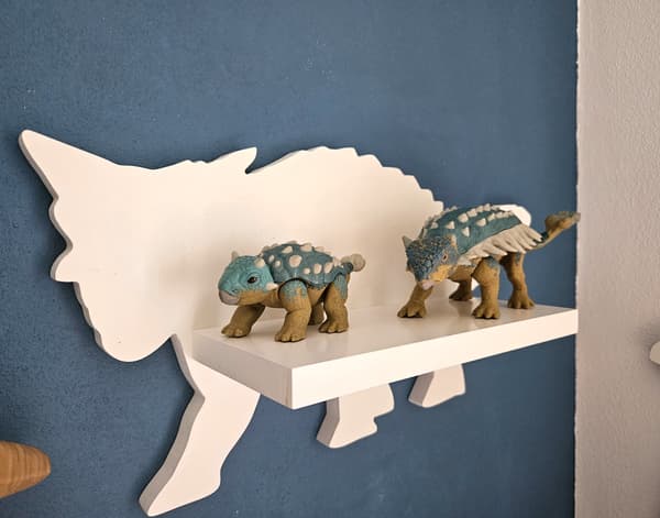 Dinosaurus-Ankylosaurus Prestige Shelf