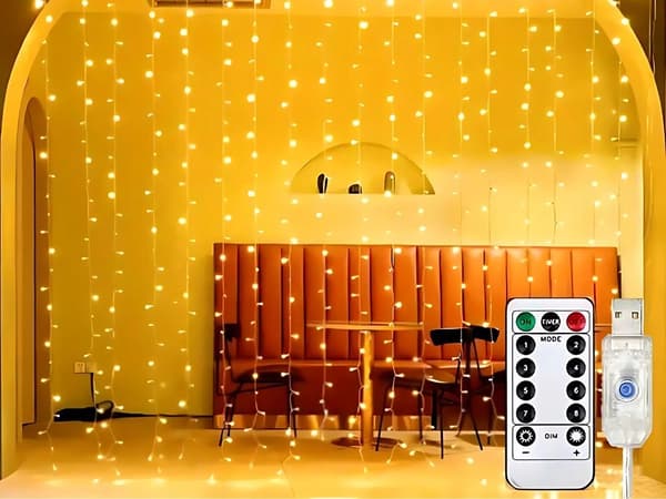 Julbelysning 300 LED 12 st Varm (60)