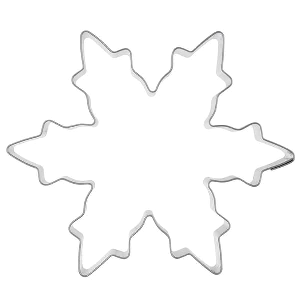 Stålsnöflinga kakutstickare 10 cm