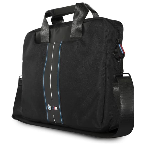 Torba BMW BMCB15COMPVSKL 16-cyan/sort nylon blå striber