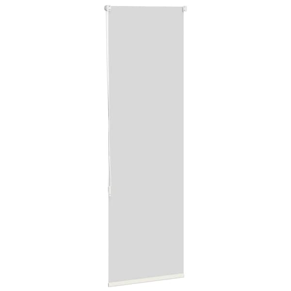 vidaXL Mörkläggningsrullgardin vit 40x175 cm tygbredd