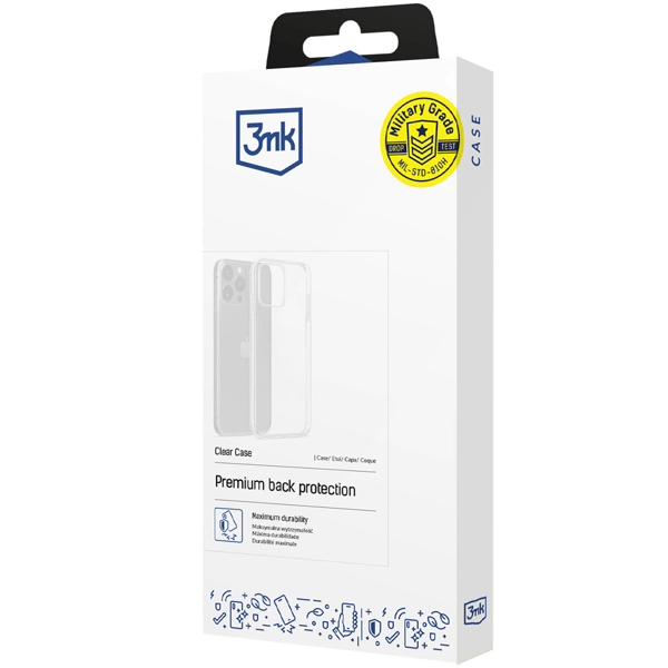 Samsung Galaxy S24 FE - 3mk Gennemsigtigt Etui