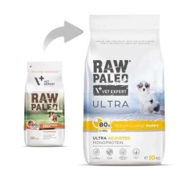 VetExpert Raw Paleo Ultra kalkon torrfoder för valpar 10 kg