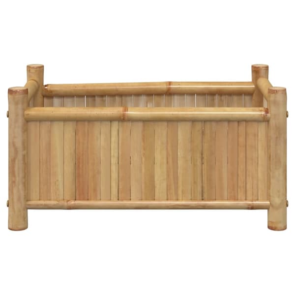 vidaXL urtepotte, 50x30x25 cm, bambus