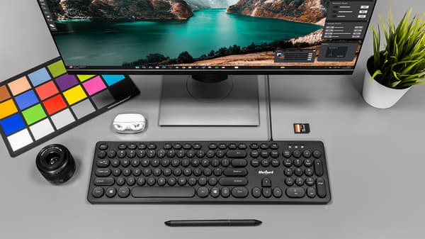Kablet tastatur WDK100 membrantaster USB 2.0