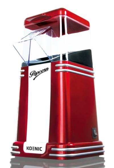 Popcornmaskin KOENIC KPM 1226 Röd