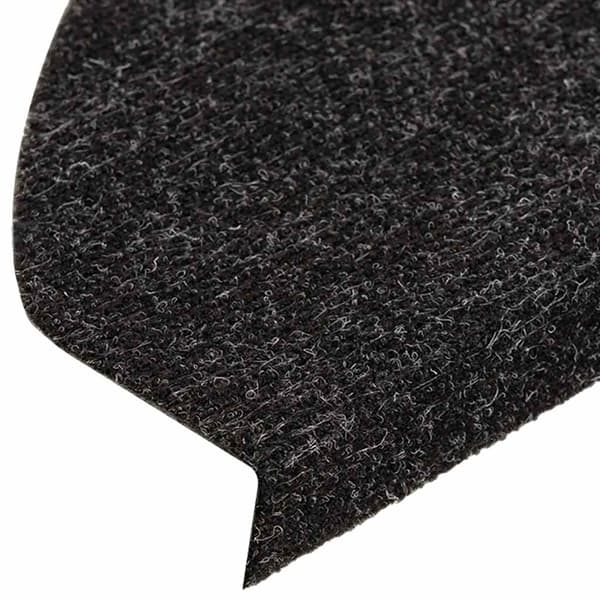 vidaXL selvklæbende trappemåtter 20 stk. sorte 56x17x3 cm