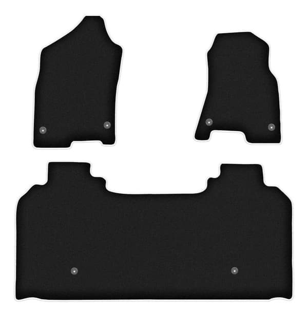 Auton matot CARLUX-SILVER varten: Dodge RAM 1500 long (2019)