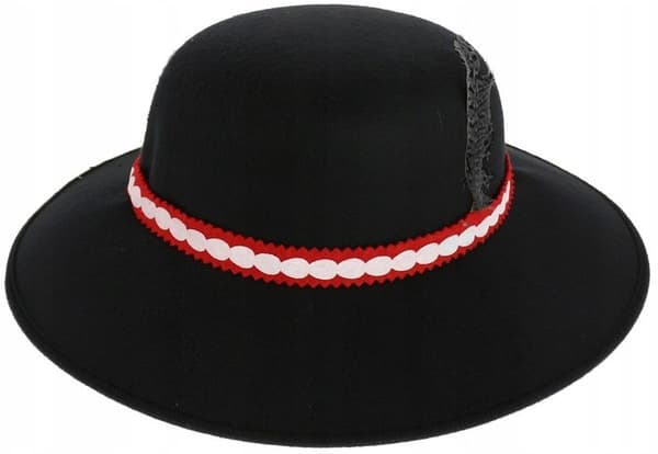 Highlander-hat med fjer Universal Highlander-hat med fjer