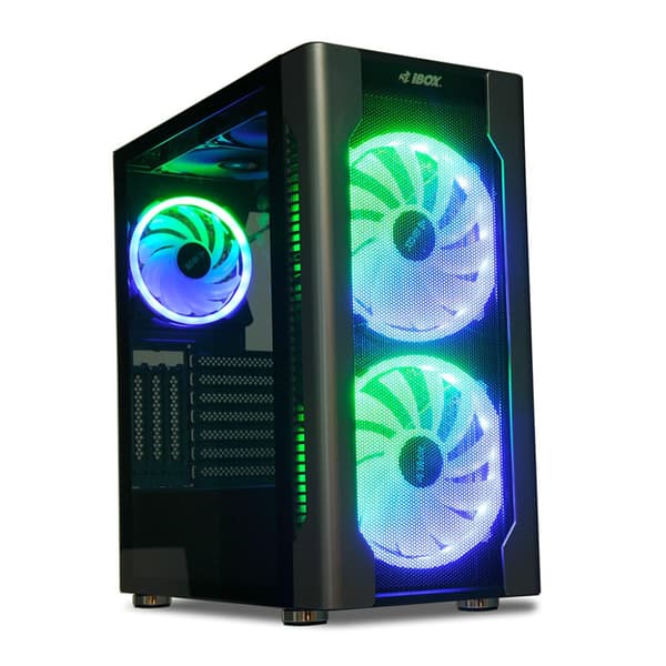 IBOX Chiron ZH68 Gaming Midi Tower ATX datorchassi