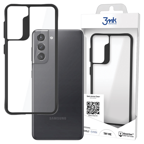 Samsung Galaxy S21 5G - 3mk Satin Armor-skal+