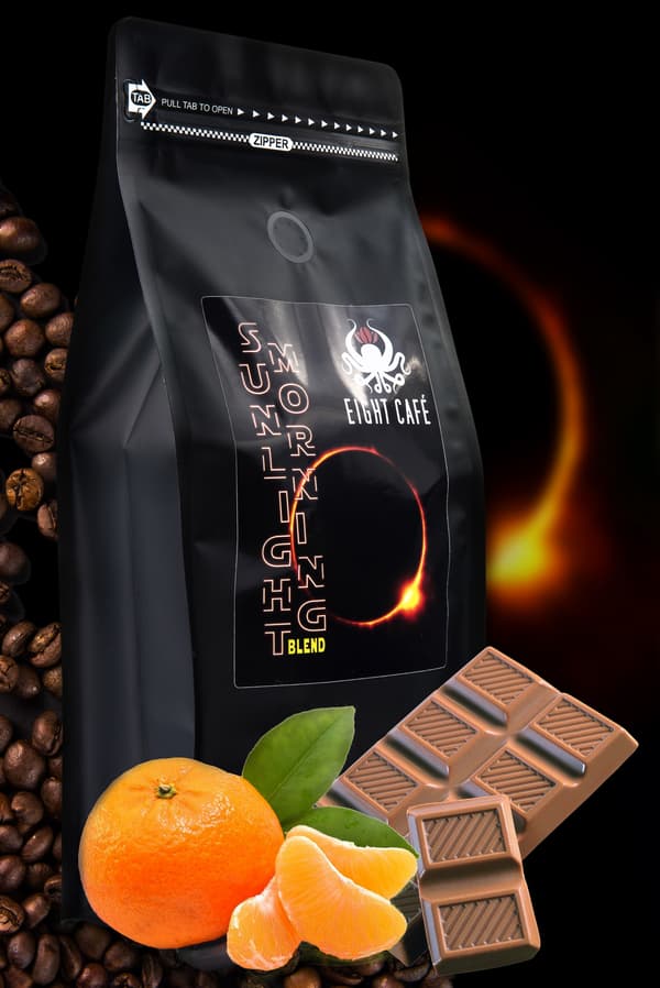 Rostade kaffebönsblandning Sunlight Morning 1 kg