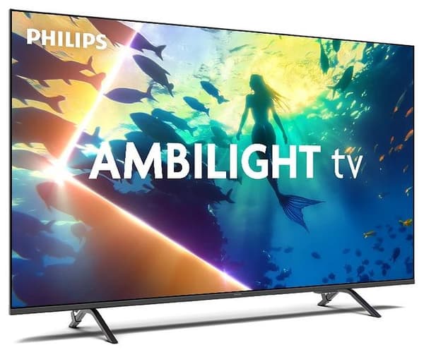 Philips 43PUS8010/12 – 43-tommer LED 4K Ambilight HDR10+ Sort