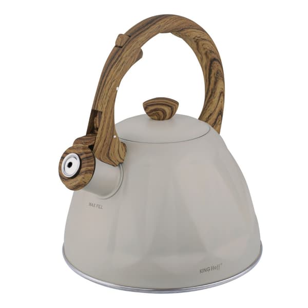 KEDEL 2L MED FLØJTE KINGHOFF KH-1998 MAT BEIGE