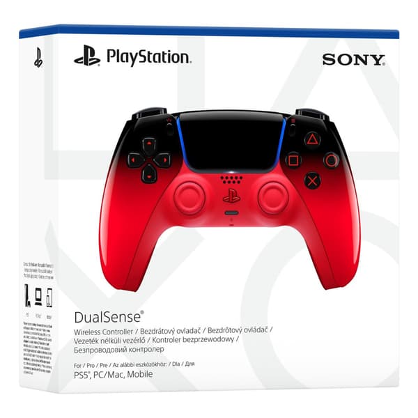 Sony PS5 DualSense Techno Red spelkontroll i ny utgåva