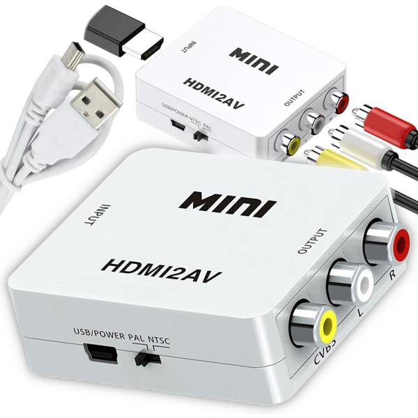 HDMI till AV omvandlare 3x RCA