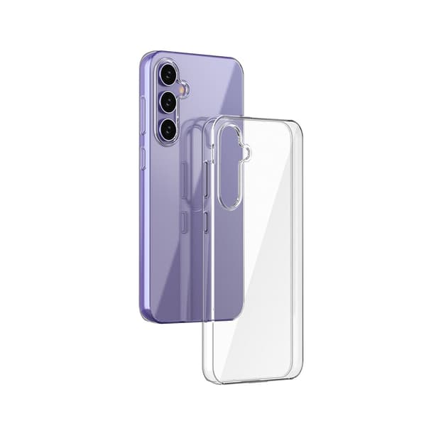 Ultraklart silikonskal för S23 FE Transparent