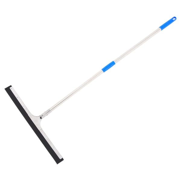 vidaXL gulvskraber 55x122,5 cm stål og gummi