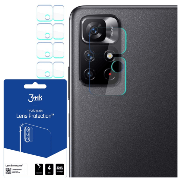 Xiaomi Redmi Note 11S 5G/11T 5G - 3mk linsskydd
