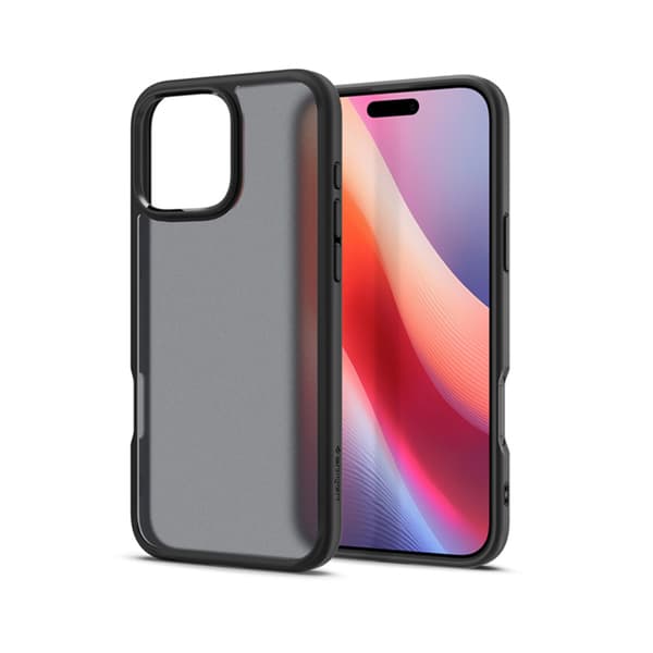 Spigen Ultra Hybrid - Etui til iPhone 16 Pro Max (Frost Sort)