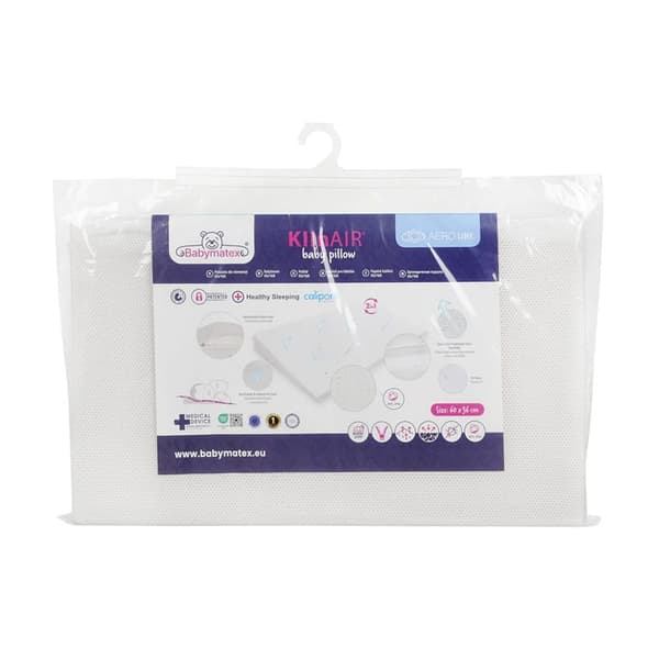 Babykudde 60x36 WEDGE AIR Vit