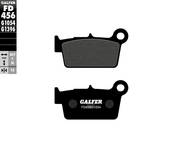 GALFER BROMSBELÄGG KH367/2 SEMI-METALLIC