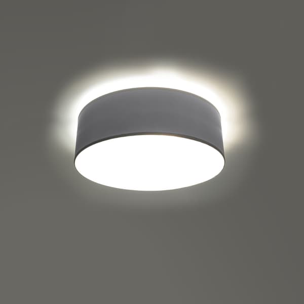 LOFTSLAMPE ARENA 1 E27 GRÅ SOLLUX SL.0128