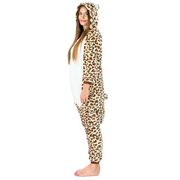 Kostym Onesie kigurumi pyjamas - Leopard