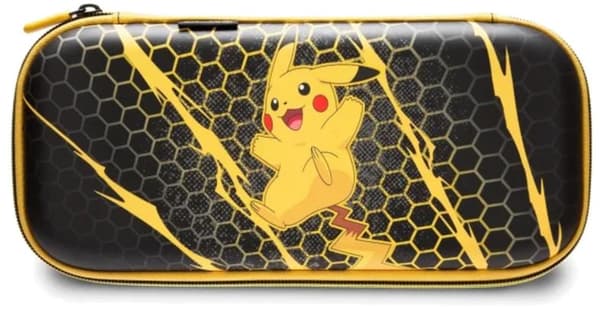 Etui POWERA Slim Pikachu Storm til Nintendo Switch 2 Sort-gul