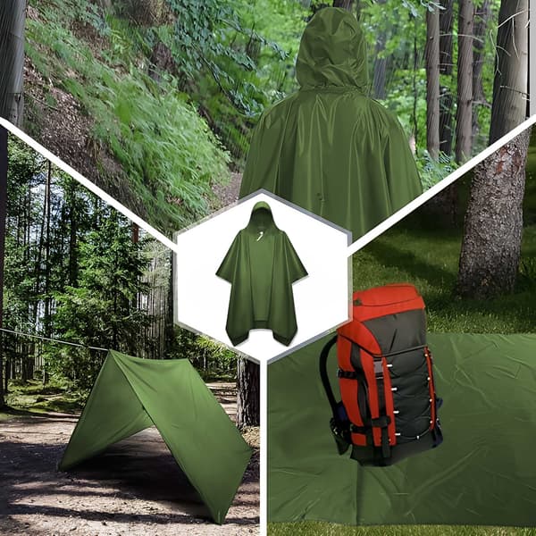 Sadesääntelyjakku naisten sadeponcho
