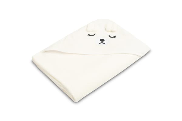 BATHFRIENDS BADKARAMELL 100x100 BJÖRN VIT