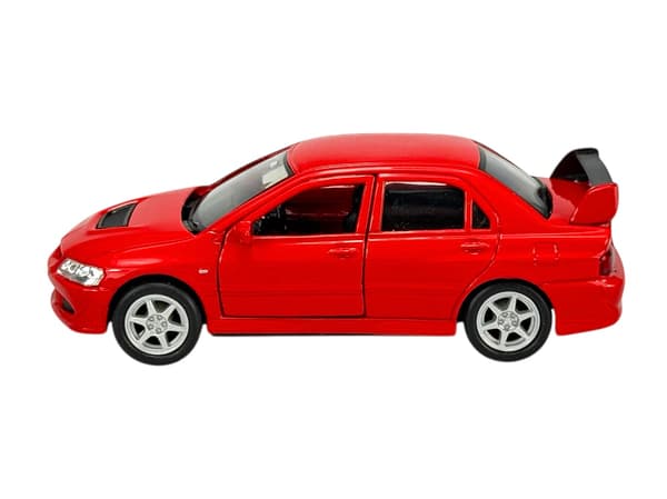 WELLY MITSUBISHI LANCER EVOLUTION VIII PUNAINEN 1:34 42338