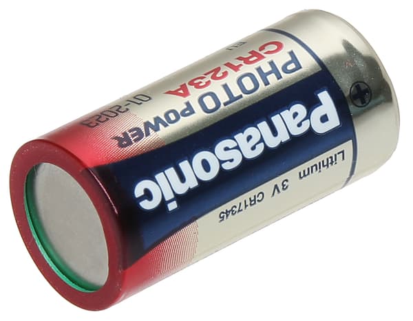 Panasonic litium batteri CR123A 3V