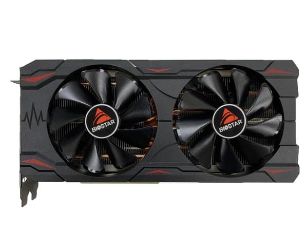 Biostar GeForce RTX 3070 8GB GDDR6 Grafikkort Sort