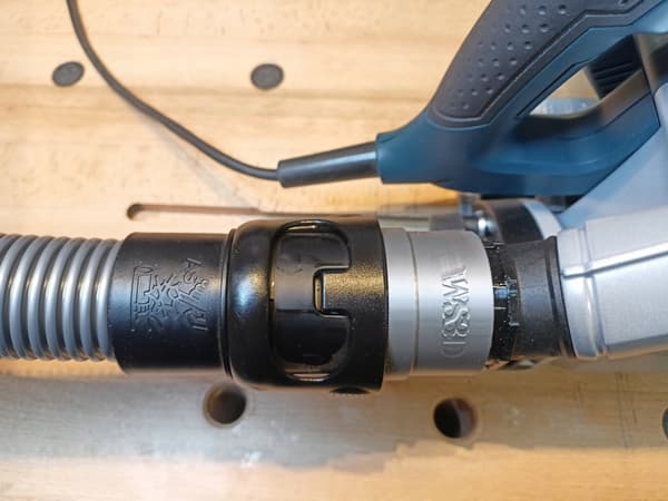 Bosch GKT 55 GCE -sovitin - MAKITA VC4210, VC3012, 447 -imurit