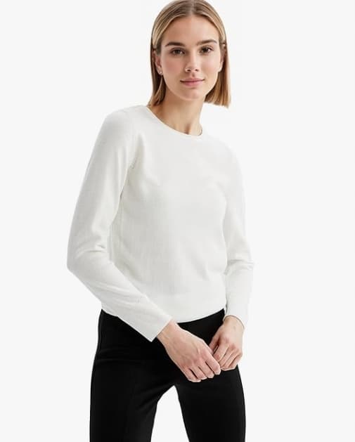 DEFACTO ECRU SMOOTH VARDAGSTRÖJA XL 0Z0C4_A* T1A
