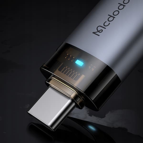 MCDODO-SOVITIN USB-A 3.0 - USB-C - USB TYPE C 3A 5GB OTG LED