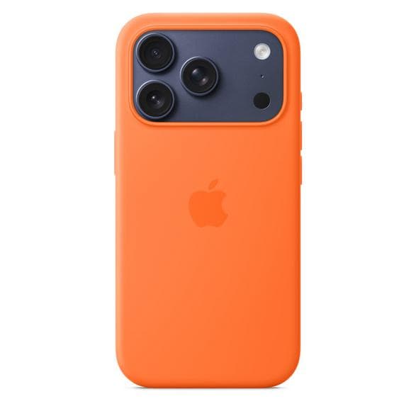 APPLE Silikone Etui med MagSafe til iPhone 17 Pro Orange MGFE4ZM/A